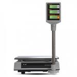 Весы Mercury M-ER 327ACP-15.2 "Ceed" LCD черные (торговые, со стойкой)325*230