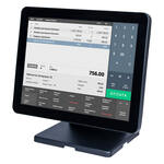 Сенсорный терминал POSCenter Atlas (15", PCAP, J4125, RAM 4Gb, SSDM2 128Gb, MSR) без ОС, S-90 стенд